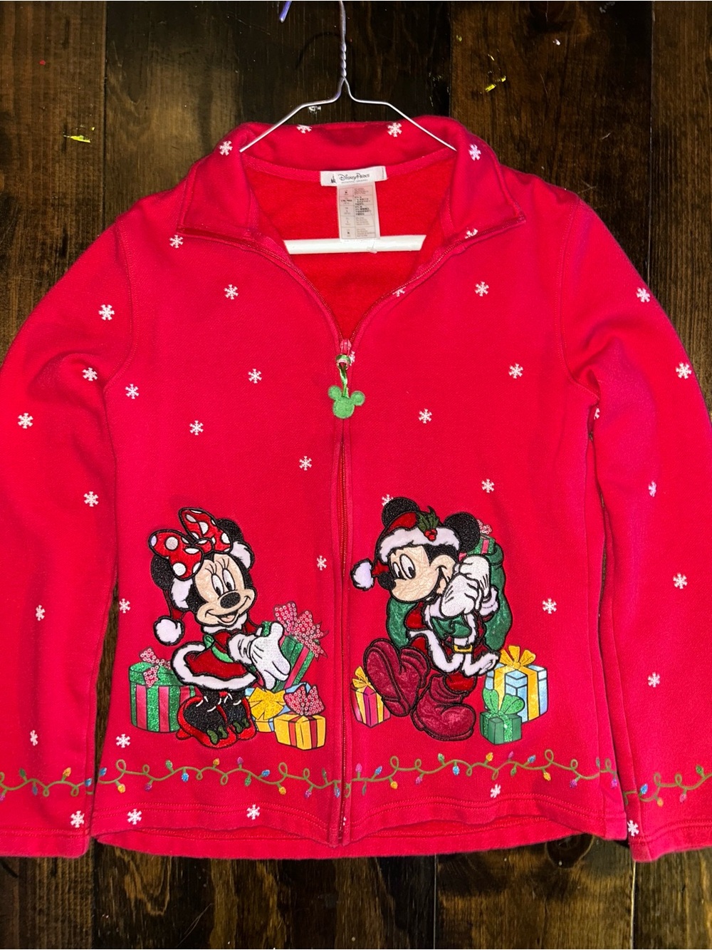 Disney Mickey Mouse Christmas jacket